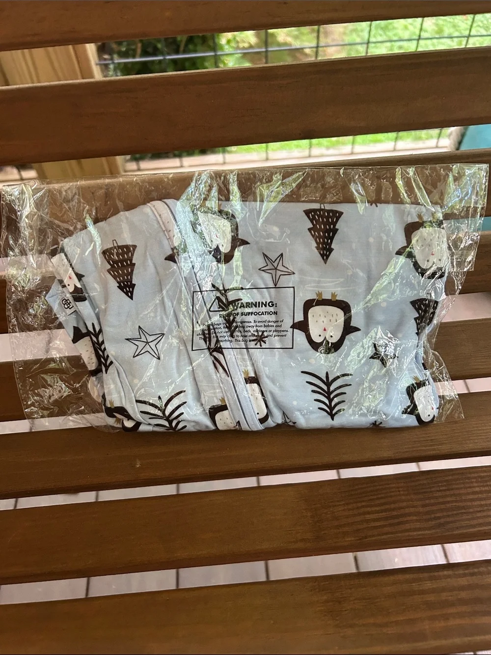 NIB Little Bum Bums Blue Penguin Footie One-Piece (18-24M)